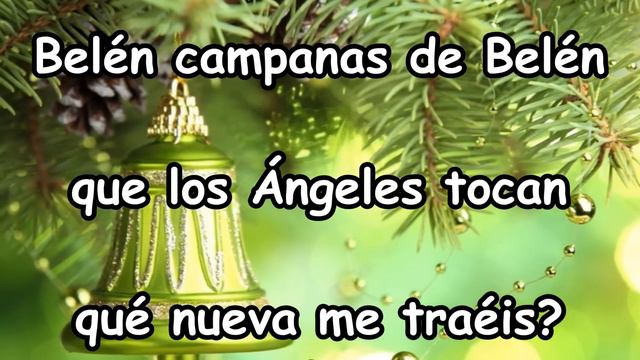 Campanas De Belén Campana Sobre Campana  Coro Infantil Canción Navidad LETRA