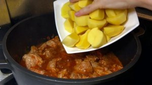 Жаркое из свинины с картошкой