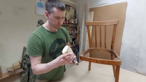 Прекрасный способ закрепить передние ножки советского стула