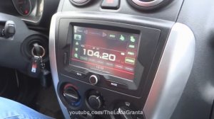 Lada Granta - обзор штатной мультимедийной системы.