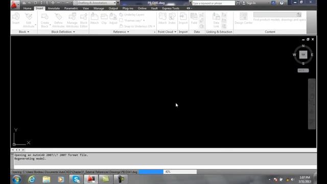 AutoCAD II 31-22 The Manage Xrefs Icon смотреть онлайн