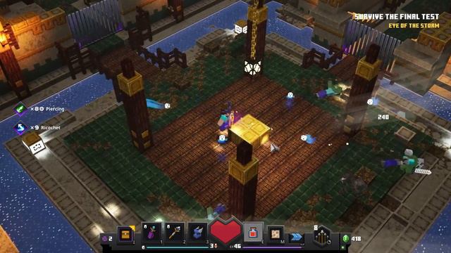 MINECRAFT DUNGEONS: HOWLING PEAKS [DLC] Walkthrought Ep.14 смотреть онлайн