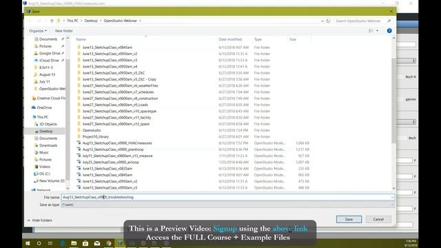 How to post process and troubleshoot in OpenStudio смотреть онлайн