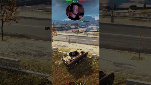 Снаряд пролетел на сквозь #lestagames #миртанков #владимиррадеев #приколы