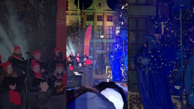 "Shchedryk" - by the Ukrainian composer Mykola Leontovych. Performed in Gdańsk by the Vyriy Choir смотреть онлайн