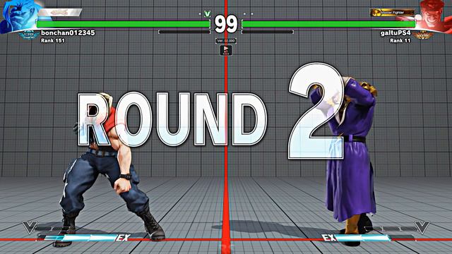 SFV - Bonchan (Nash) Vs Galtu (M.Bison) *Ranked Best Of 3* - SF5