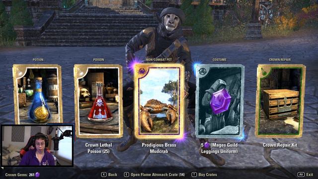 33 Flame Atronach Crown Crates Opening $100 - The Elder Scrolls Online Gameplay смотреть онлайн