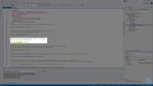 Setting Up NuGet.Server To Host Your Own NuGet Feed (PowerShell Repository) смотреть онлайн