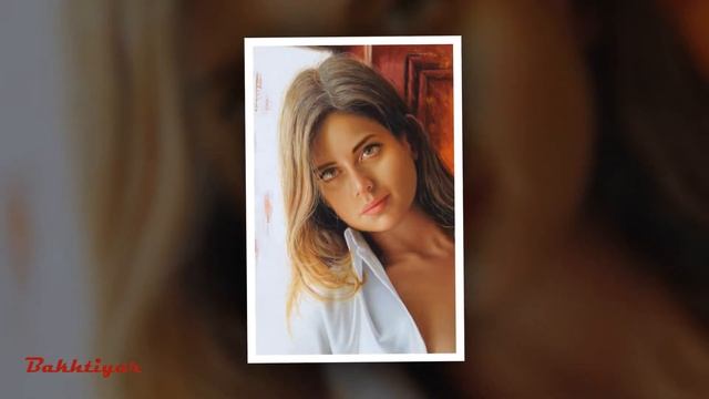 Omar Ortiz - Женский портрет маслом смотреть онлайн