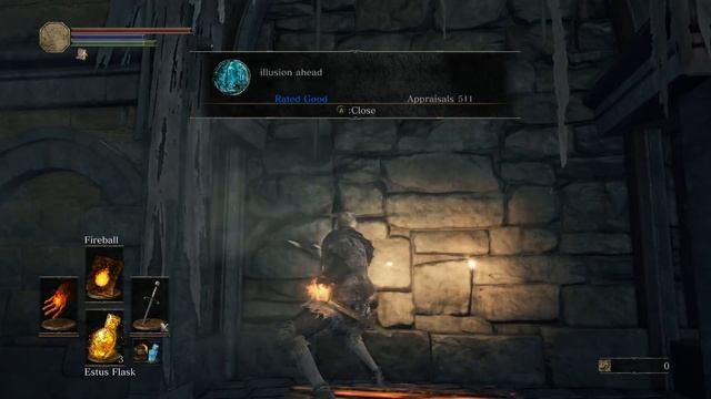Dark Souls 3 FAKE!? illusory wall Tower Wall of Lothric (Walkthrough) смотреть онлайн