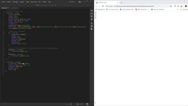 sword laser css pur (scss) смотреть онлайн