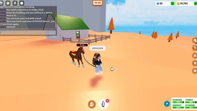Breeding in Horse Valley| Clydesdale Friesian (Roblox Horse Valley) смотреть онлайн