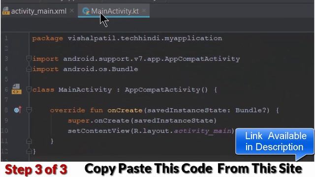 [ KOTLIN ] TEXT SWITCHER || Android Studio || Tutorial for beginners || NEXT , PREVIOUS BUTTON || смотреть онлайн