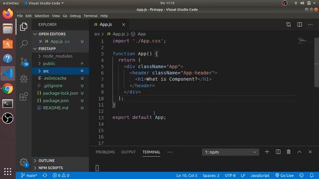 Reactjs 02: Component: func. vs class (part 1) смотреть онлайн