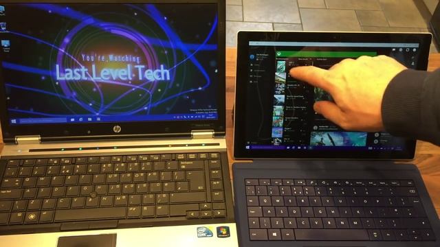 Windows 10 Tech Preview 2015 on a Surface Pro 3 смотреть онлайн