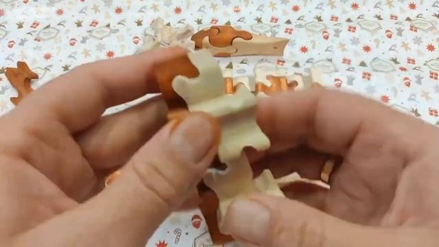 3D пазл из дерева. Лобзиковый станок. смотреть онлайн