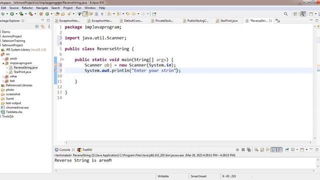 How to Reverse String java code || Automation Testing full course #2 || Software testing with Sumit смотреть онлайн