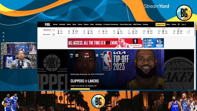 ? CLIPPERS VS LAKERS ? EN VIVO смотреть онлайн