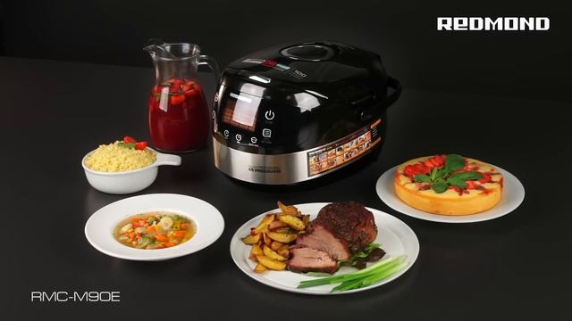 Multicooker REDMOND RMC-M90E смотреть онлайн