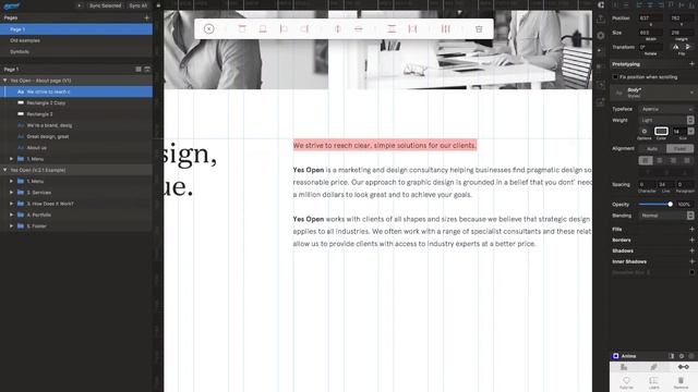 Work process - Yes Open (Sketch APP) смотреть онлайн