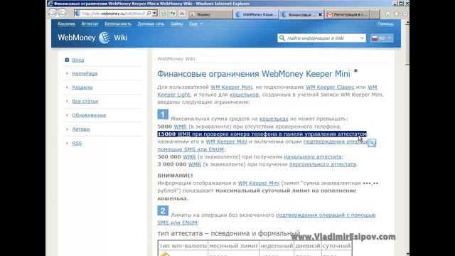 Как создать кошелек WebMoney Регистрация и оплата смотреть онлайн
