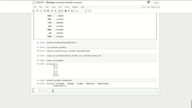 Clases útiles en python: OrdinalEncoder, OneHotEncoder смотреть онлайн
