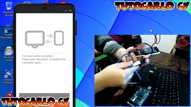 ARDUINO PROGRAMADO DESDE TELÉFONO CELULAR O TABLETS (ARDUINODROID) смотреть онлайн