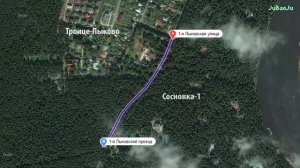 Странная велодорожка в Троице-Лыково Сосновка-1 Строгино Москва на велосипеде