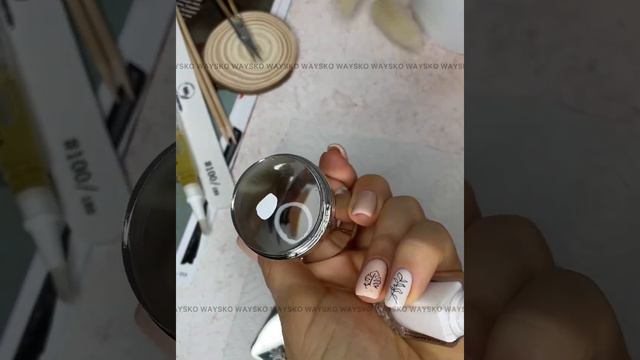 Штамп для стемпинга силиконовый WAYSKO смотреть онлайн