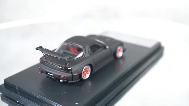 Master Mazda RX 7 FD3S RE Amemiya Red Black Matte Black смотреть онлайн
