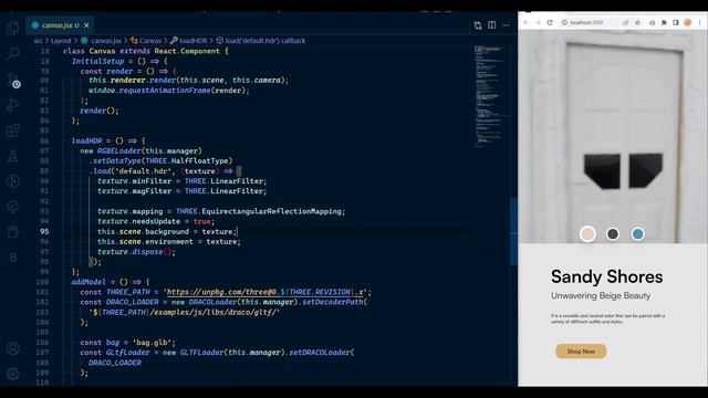 3D Banner using Threejs, Gsap and Reactjs | 3D Contnet Part 2 | Hindi смотреть онлайн