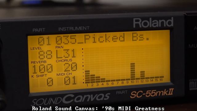 Roland Sound Canvas SC-55: Leading a Computer Music Revolution! - Sound Profile смотреть онлайн