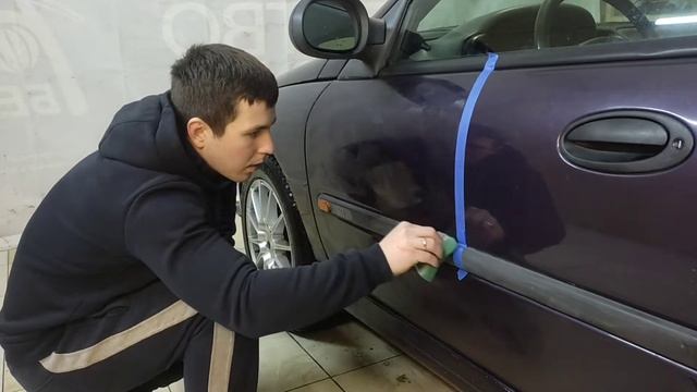 Как нанести ТВЁРДЫЙ ВОСК СВОИМИ РУКАМИ, все очень просто, ЛЕГКОЕ НАНЕСЕНИЕ. смотреть онлайн