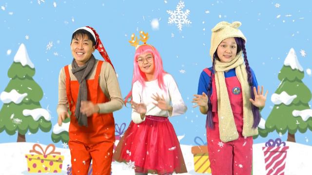 Christmas Finger Family Song | @hihoneykids