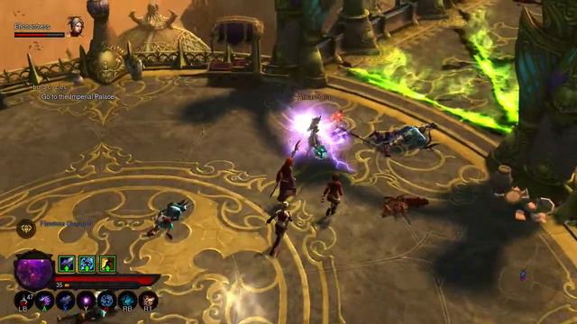 Diablo 3 RoS - Act 2 - Quest 10 - Lord of Lies - Part 1 смотреть онлайн