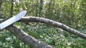 Мачете Секач+Пила Black+Decker обзор-тест, сравнение с Tramontina