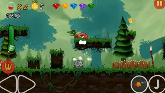 Ого БОСС УТКА! ЖЕЛЕЙНЫЙ МЕДВЕДЬ ВАЛЕРКА в мире КРАСНОГО ШАРИКА Red Ball 4 игровой мультик детям смотреть онлайн