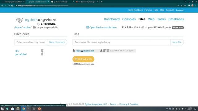 DESPLIEGUE EXITOSO de Proyecto Django en pythonanywhere.com | Tutorial de Desarrollo Web смотреть онлайн