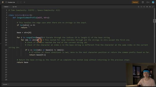LeetCode Python Solutions: 14. longest common prefix #python #coding #leetcode смотреть онлайн