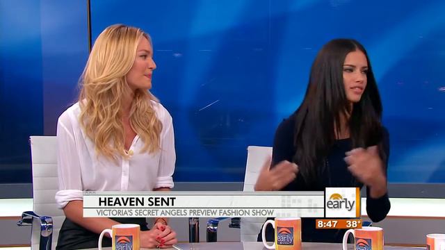 Adriana Lima & Candice Swanepoel Interview смотреть онлайн
