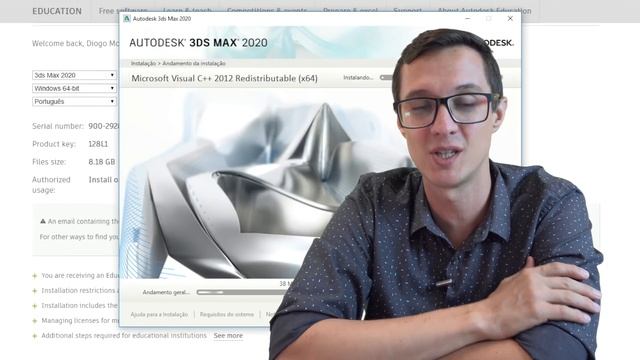 Download e instalação do 3ds Max 2020 (de graça, ok?) смотреть онлайн