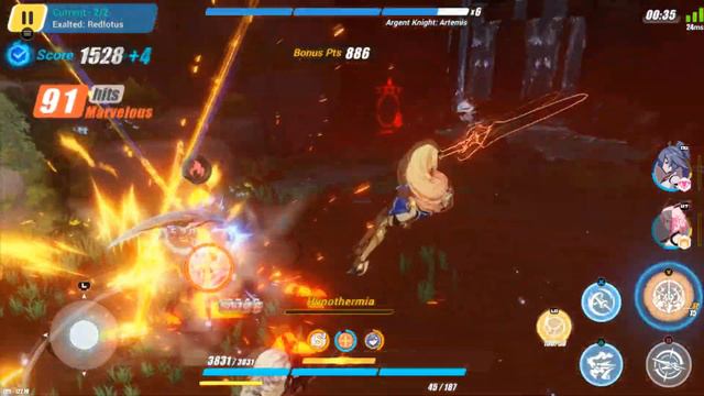 HI3 Exalted Red Lotus (A.K VS DEA) смотреть онлайн