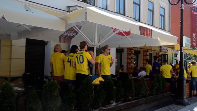 Шведы кричат "Нижний Новгород!" смотреть онлайн