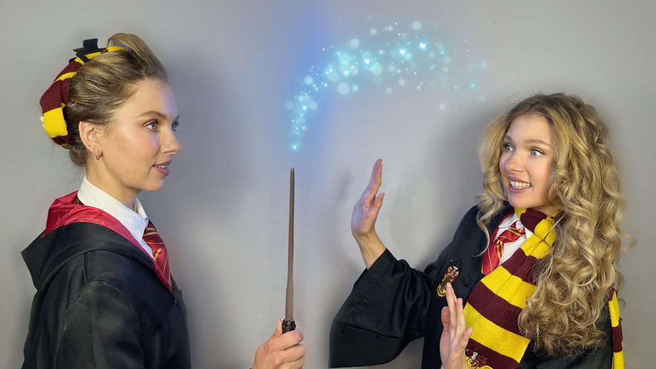 КАК ДЕЛАЮТ ЛОКОНЫ В ХОГВАРТСЕ. ПРАКТИЧЕСКИ БЕЗ МАГИИ! Hogwarts Heatless curls tutorial ✨ смотреть онлайн