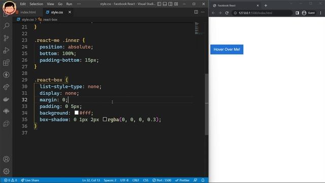 ? Facebook React Effect using HTML & CSS | Facebook Reaction Emojis | Facebook Reactions Animation смотреть онлайн