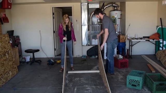 DIY how to build a wooden BMX/MTB/bike ramp смотреть онлайн