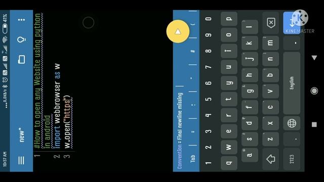 How to open any website using python in Android phone смотреть онлайн