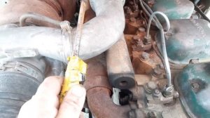 Установка зажигания на Вольво f12.