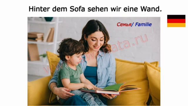 A1/ A2 Описание картинки / Bildbeschreibung / Familie