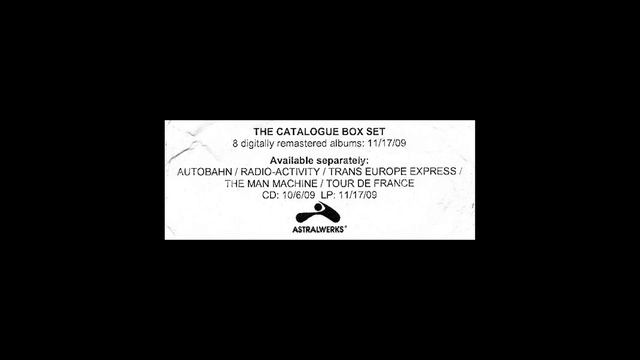 Kraftwerk - Computer World (2009 Promotional Edit) [FLAC, CD Rip]